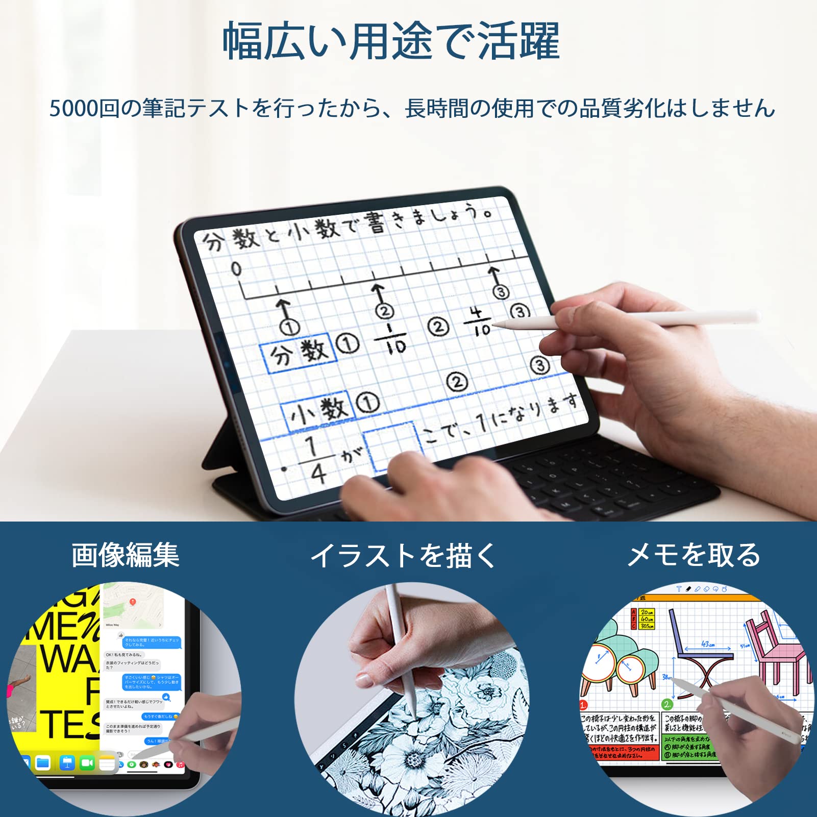 iPad Mini 6用 8.3ペーパーテクスチャ 液晶保護フィルム Amazon | iPad Mini 6 (2021 第6世代) 用 ペーパーライク